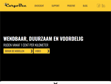 Tablet Screenshot of cargobee.nl